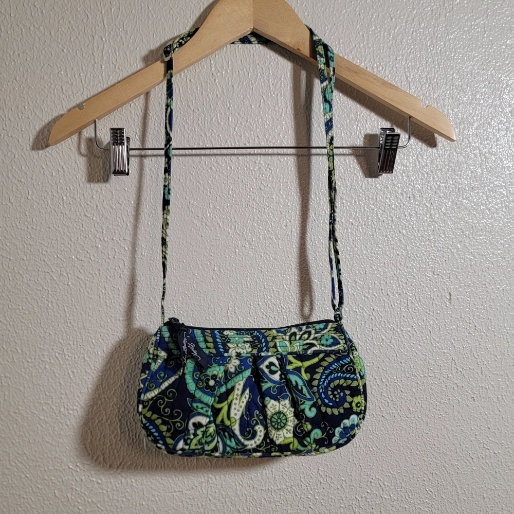 NWOT Vera Bradley Frannie Adjustable Crossbody Bag in Rhythm and Blues